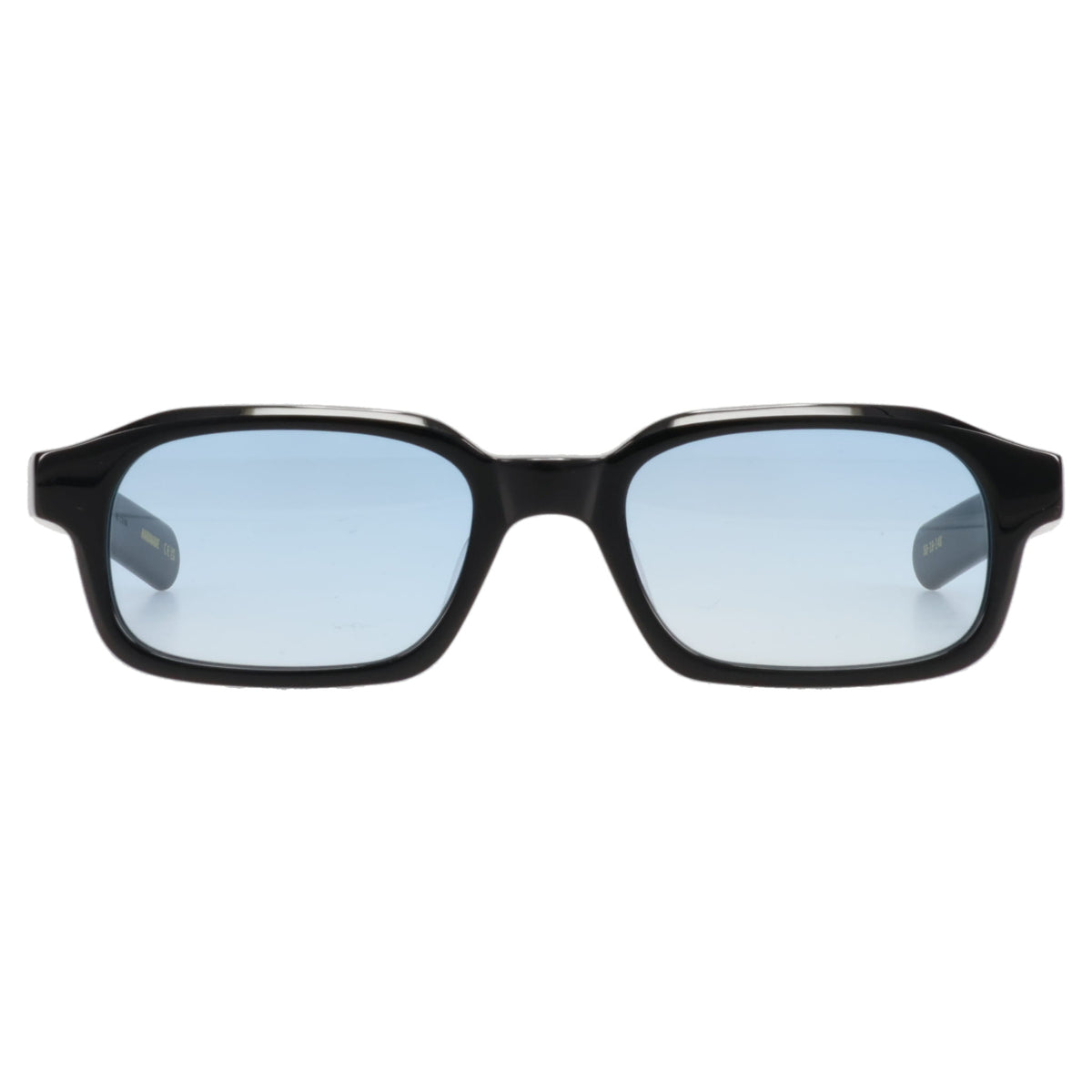 HANKY / SOLID BLACK/LIGHT BLUE GRADIENT LENS
