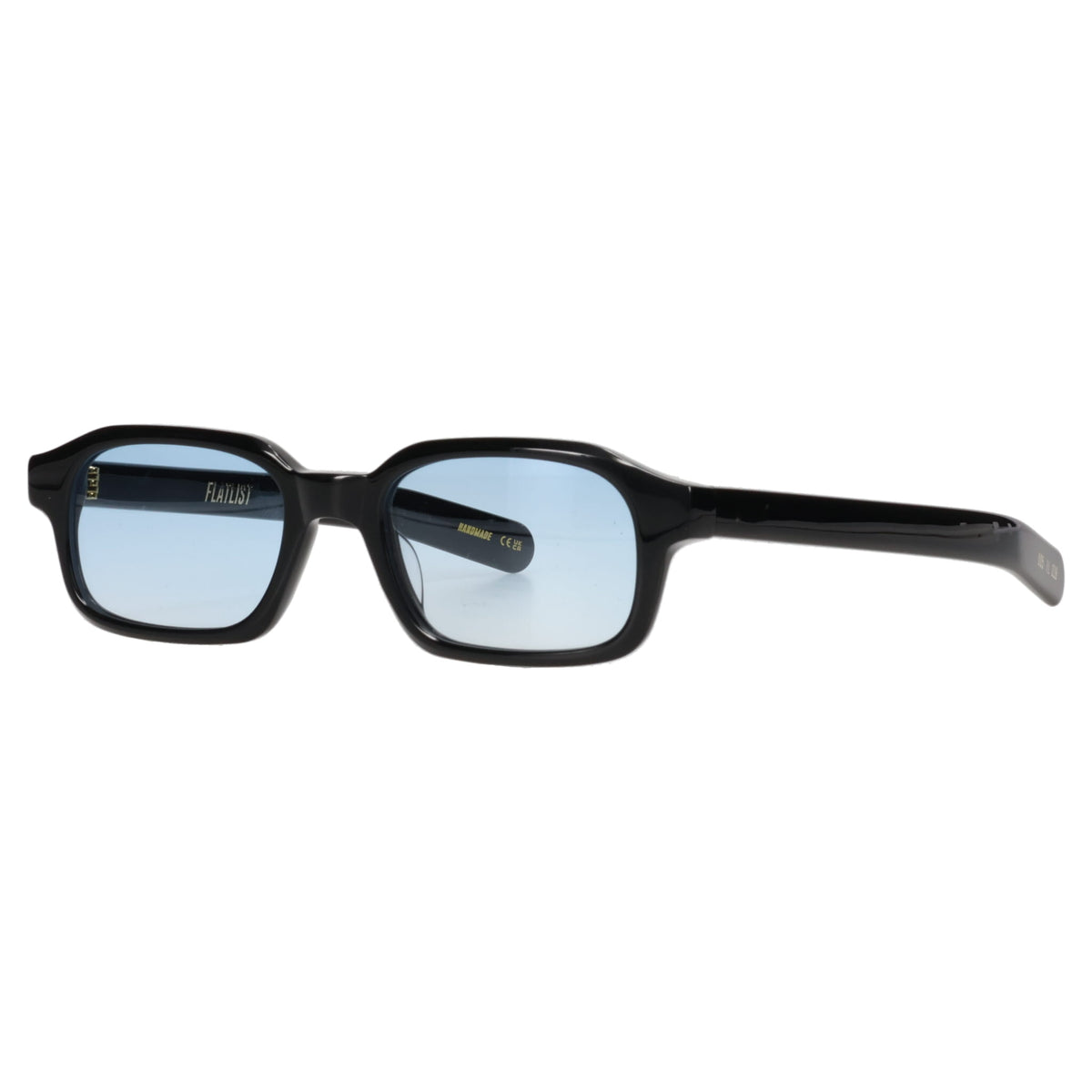 HANKY / SOLID BLACK/LIGHT BLUE GRADIENT LENS