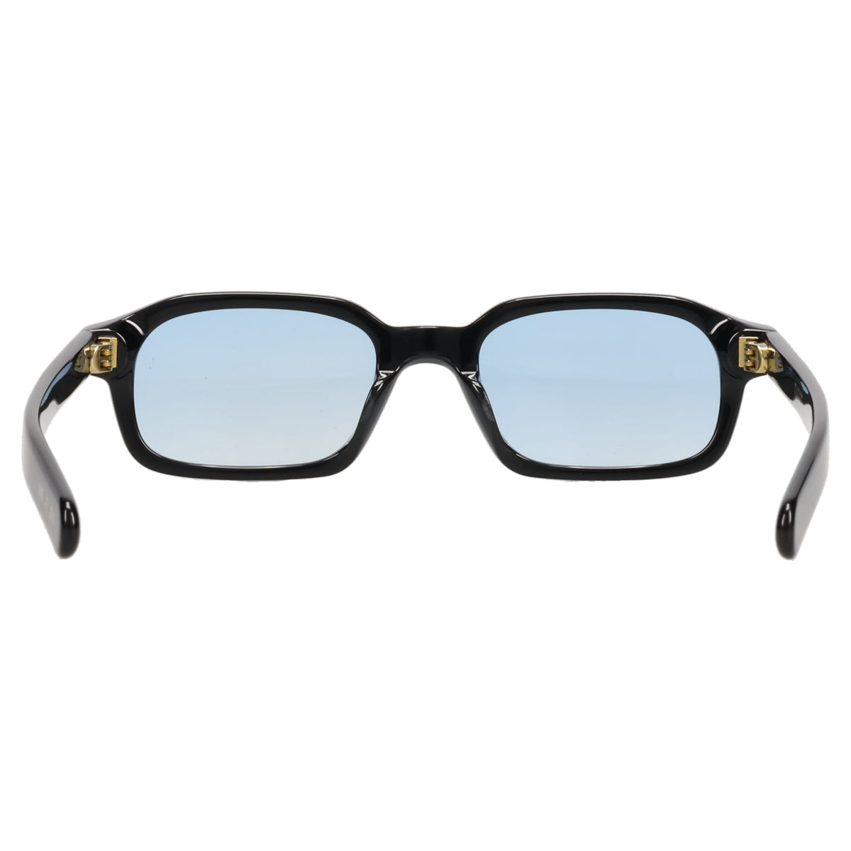 HANKY / SOLID BLACK/LIGHT BLUE GRADIENT LENS