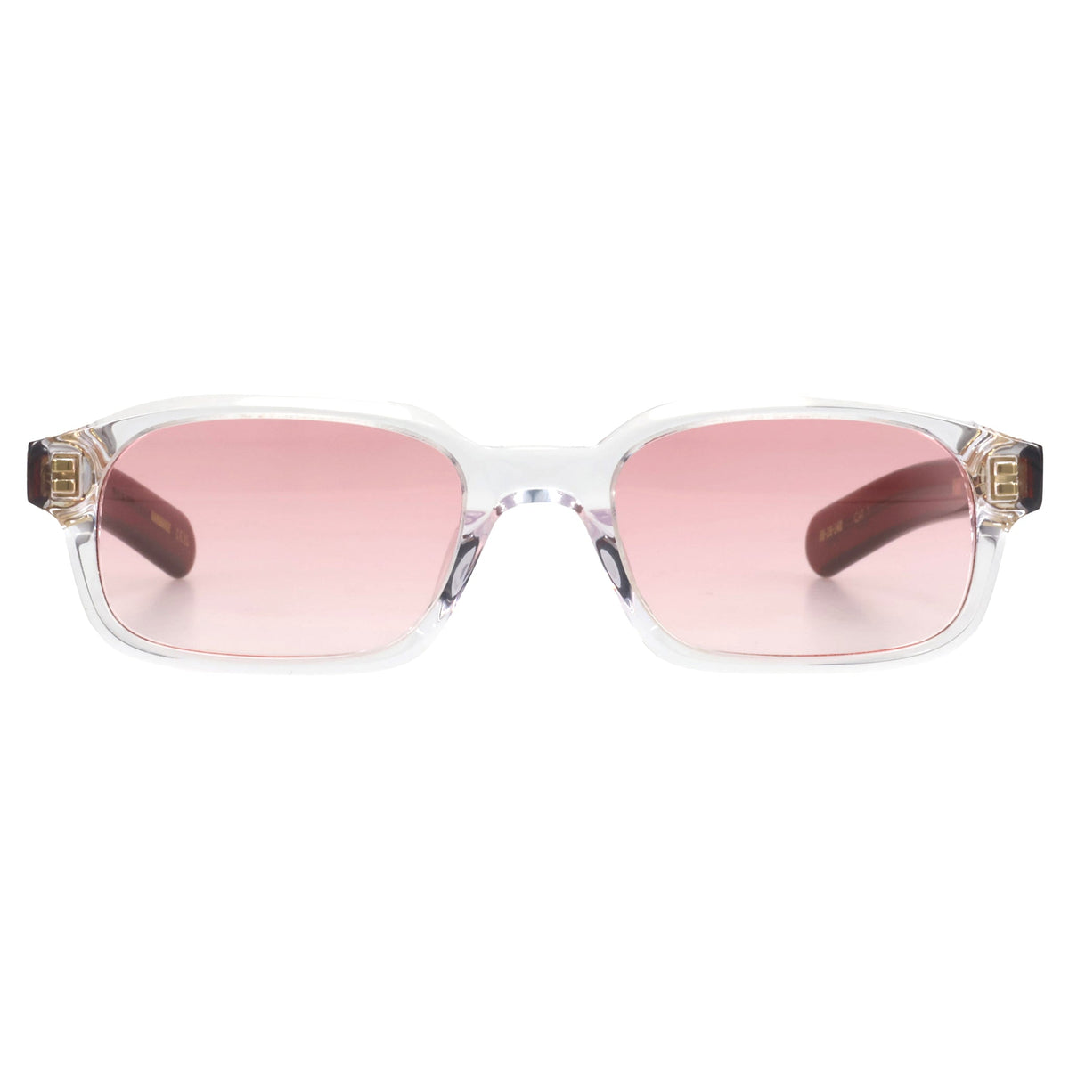 HANKY / CLEAR CRYSTAL CRYSTAL BURGUNDY/LIGHT PINK LENS