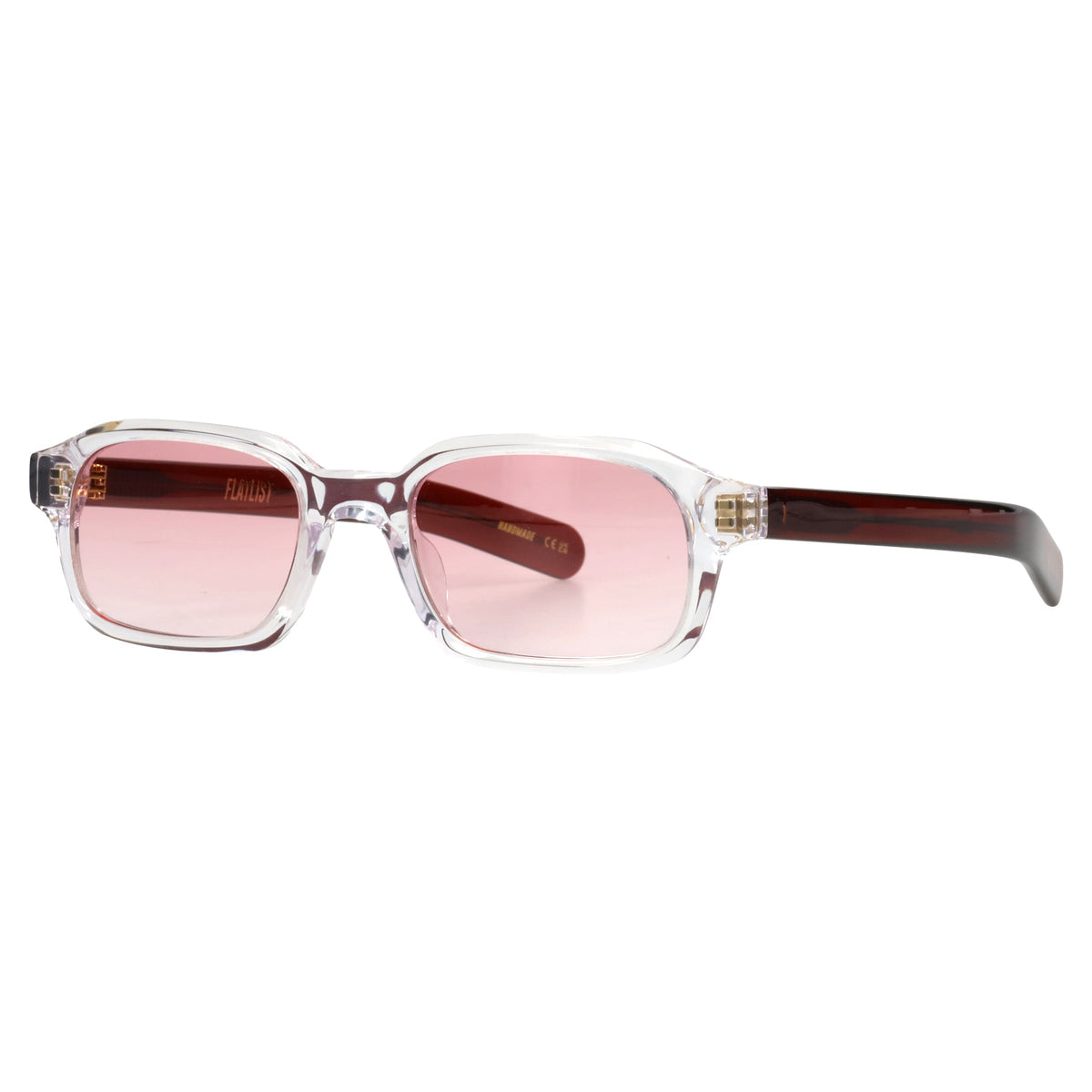 HANKY / CLEAR CRYSTAL CRYSTAL BURGUNDY/LIGHT PINK LENS