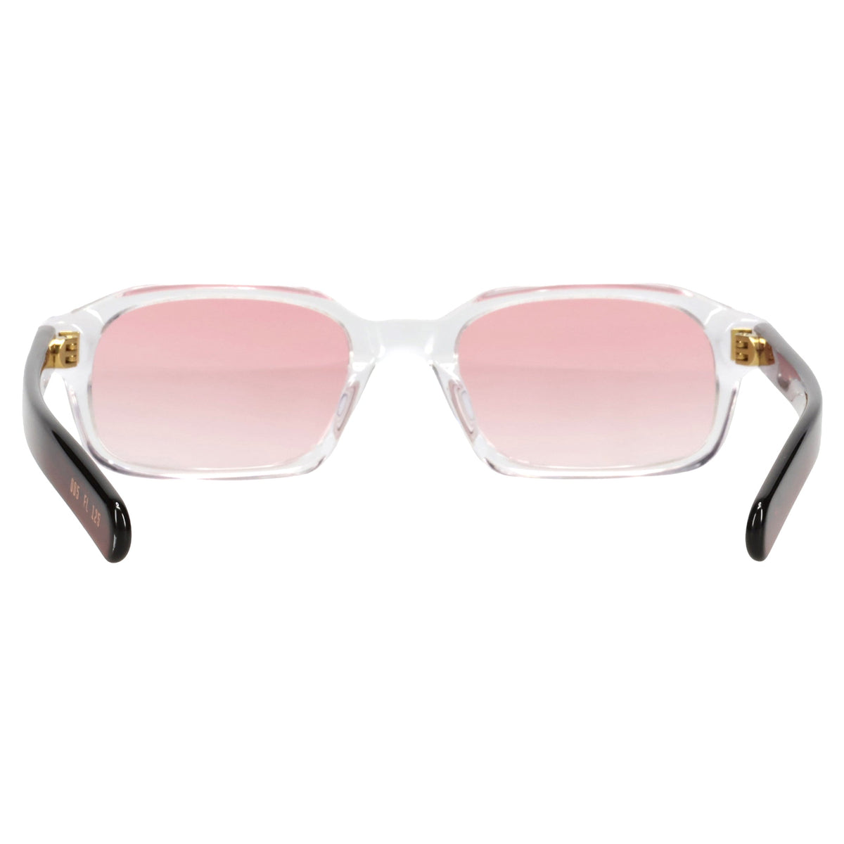 HANKY / CLEAR CRYSTAL CRYSTAL BURGUNDY/LIGHT PINK LENS