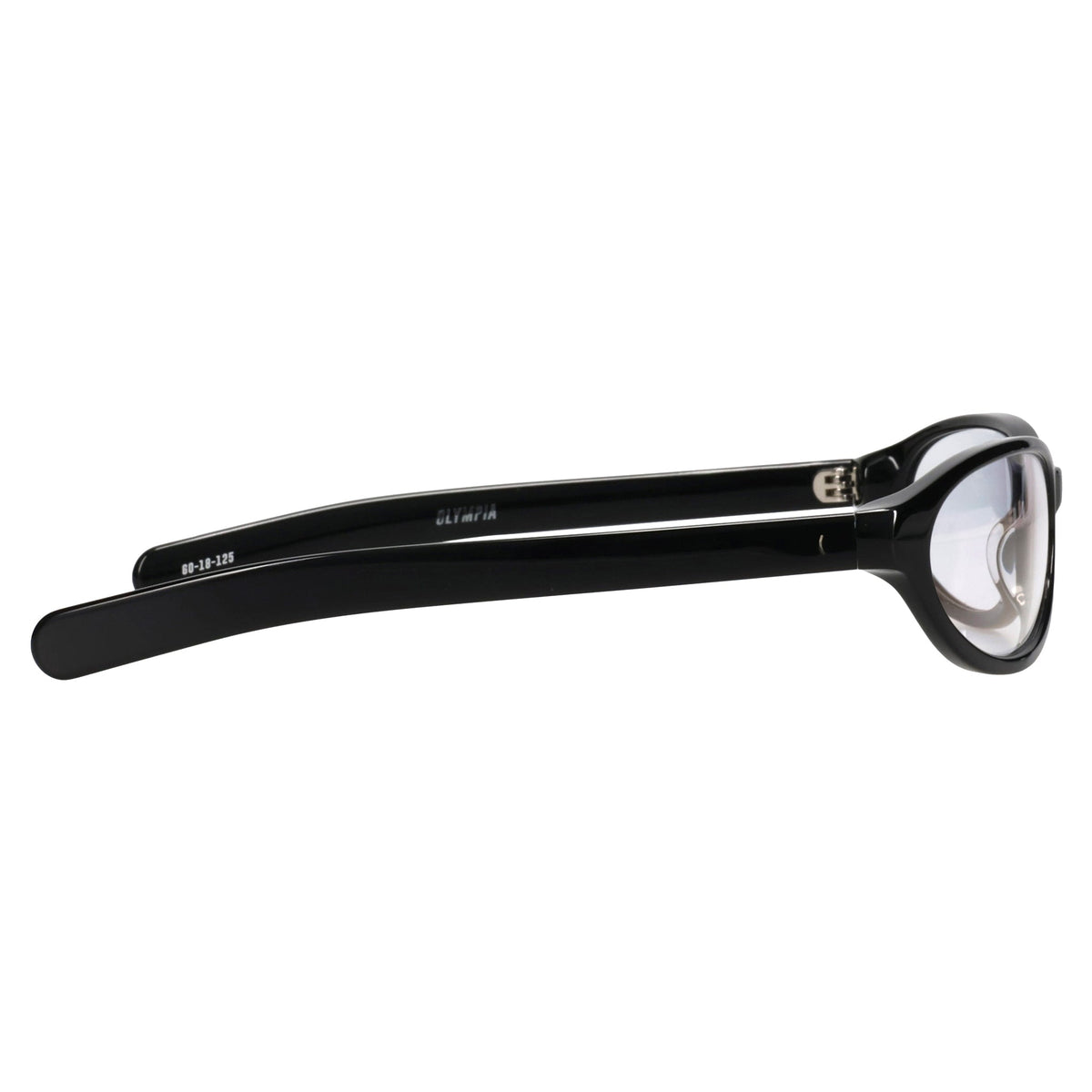 OLYMPIA / SOLID BLACK/CLEAR LENS BLUE LIGHT