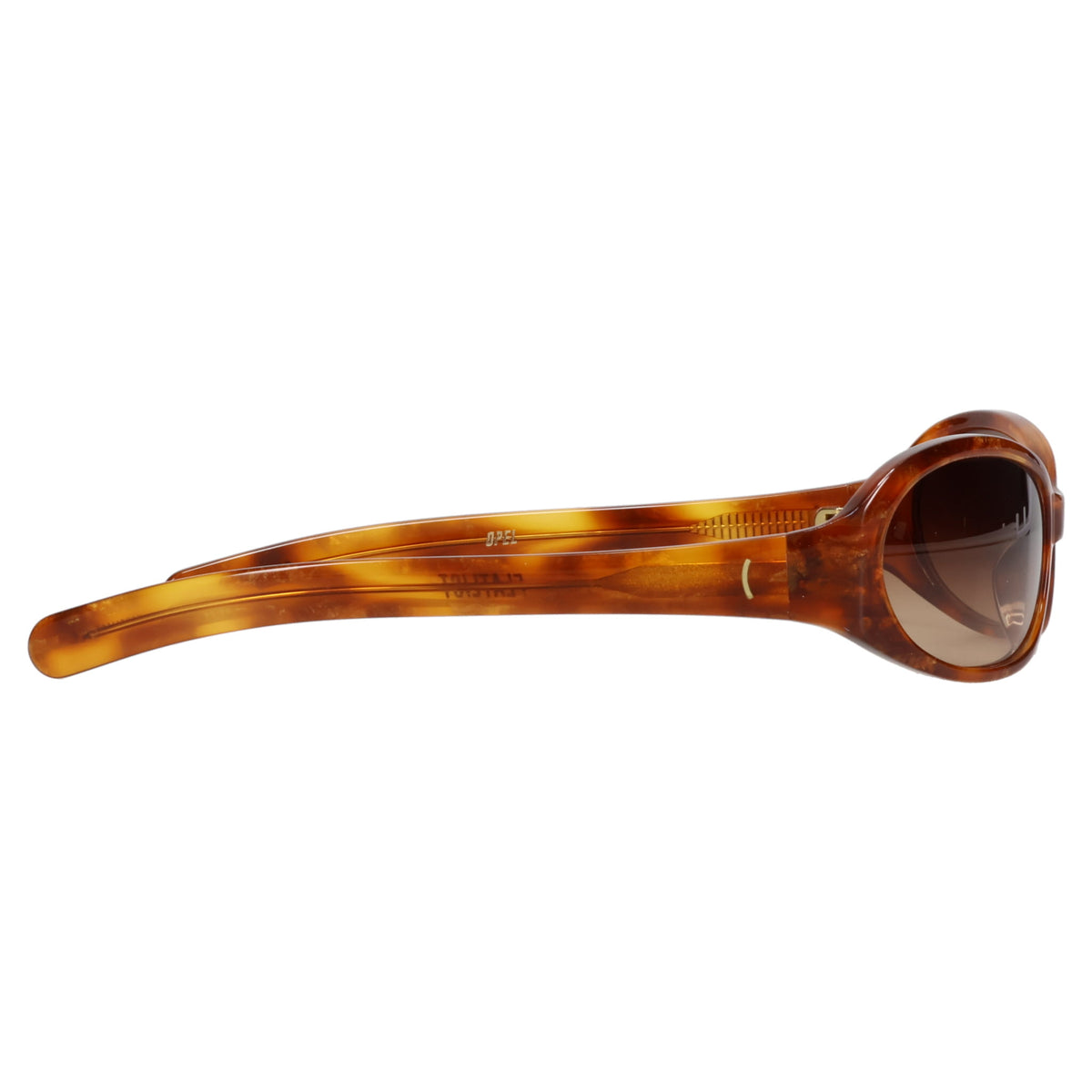 OPEL / SHIMMERY HORN/BROWN GRADIENT LENS