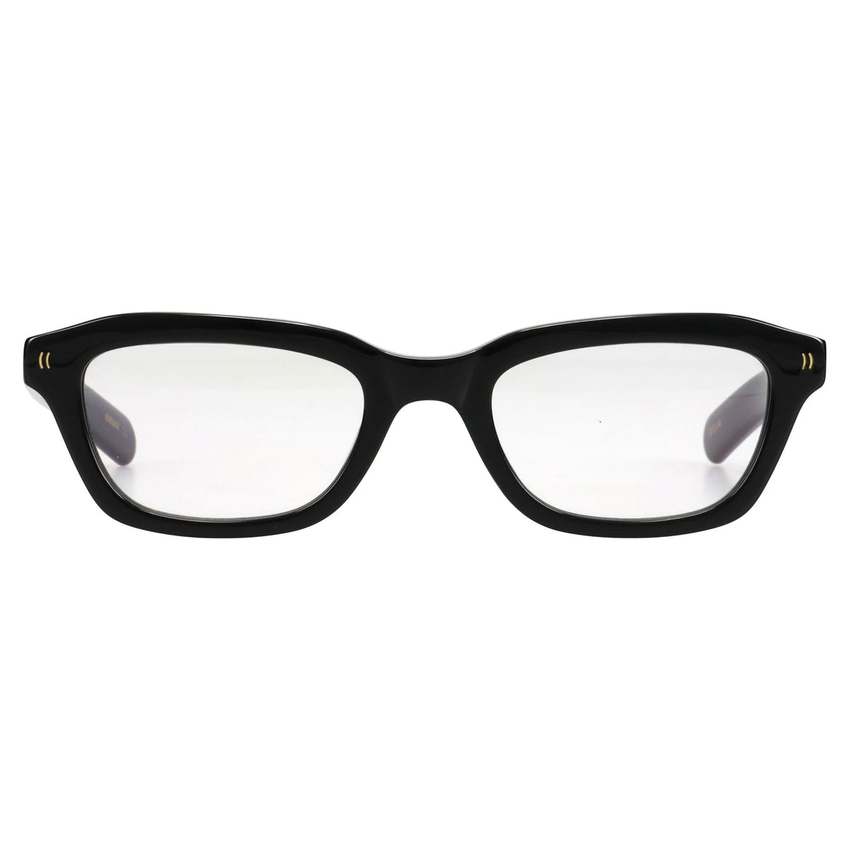 CLINT / SOLID BLACK/CLEAR LENS BLUE LIGHT