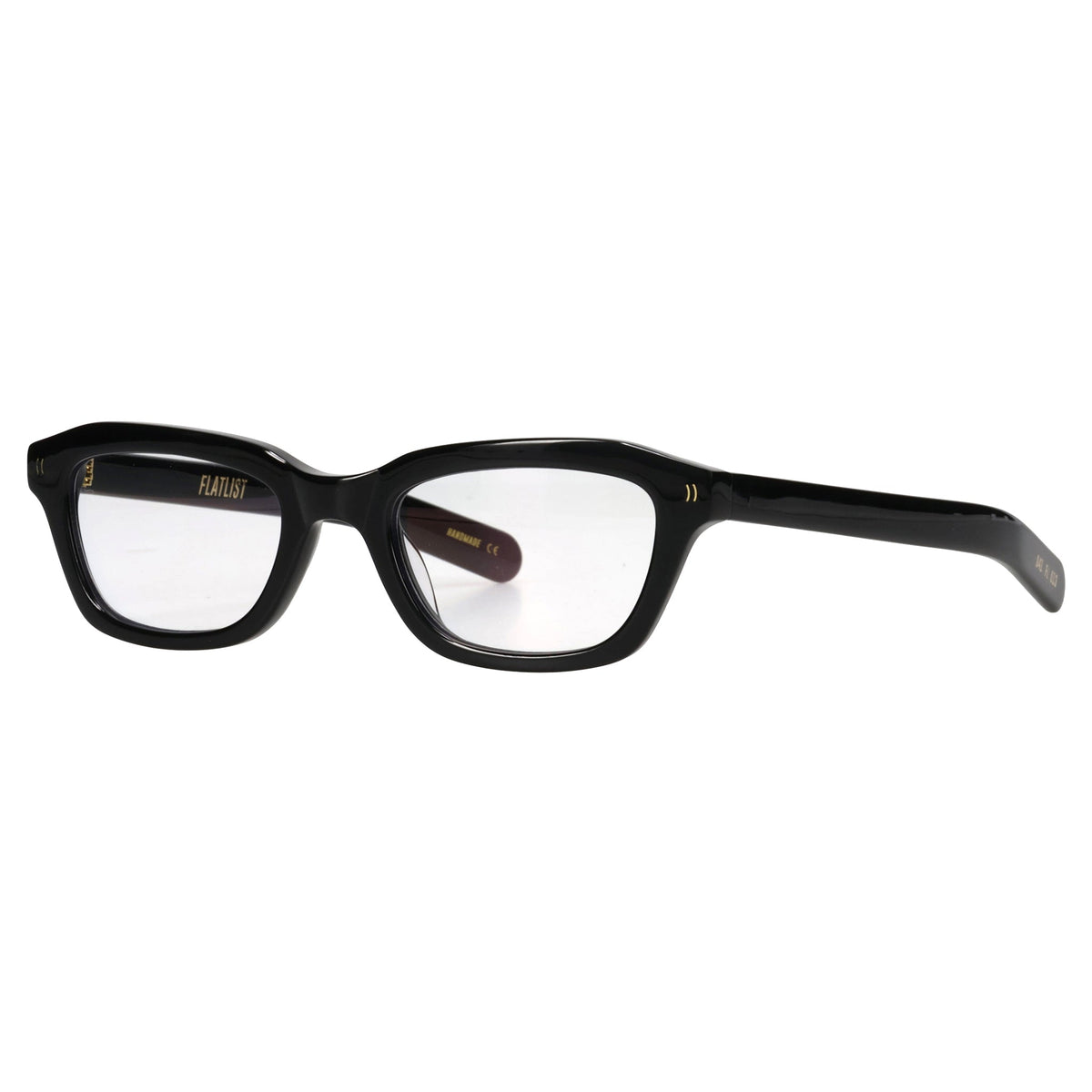 CLINT / SOLID BLACK/CLEAR LENS BLUE LIGHT