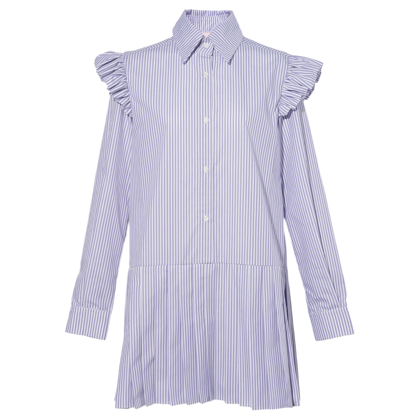 SUMMERTIME SHIRT DRESS / BLUE