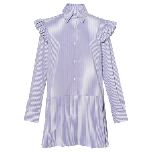 SUMMERTIME SHIRT DRESS / BLUE