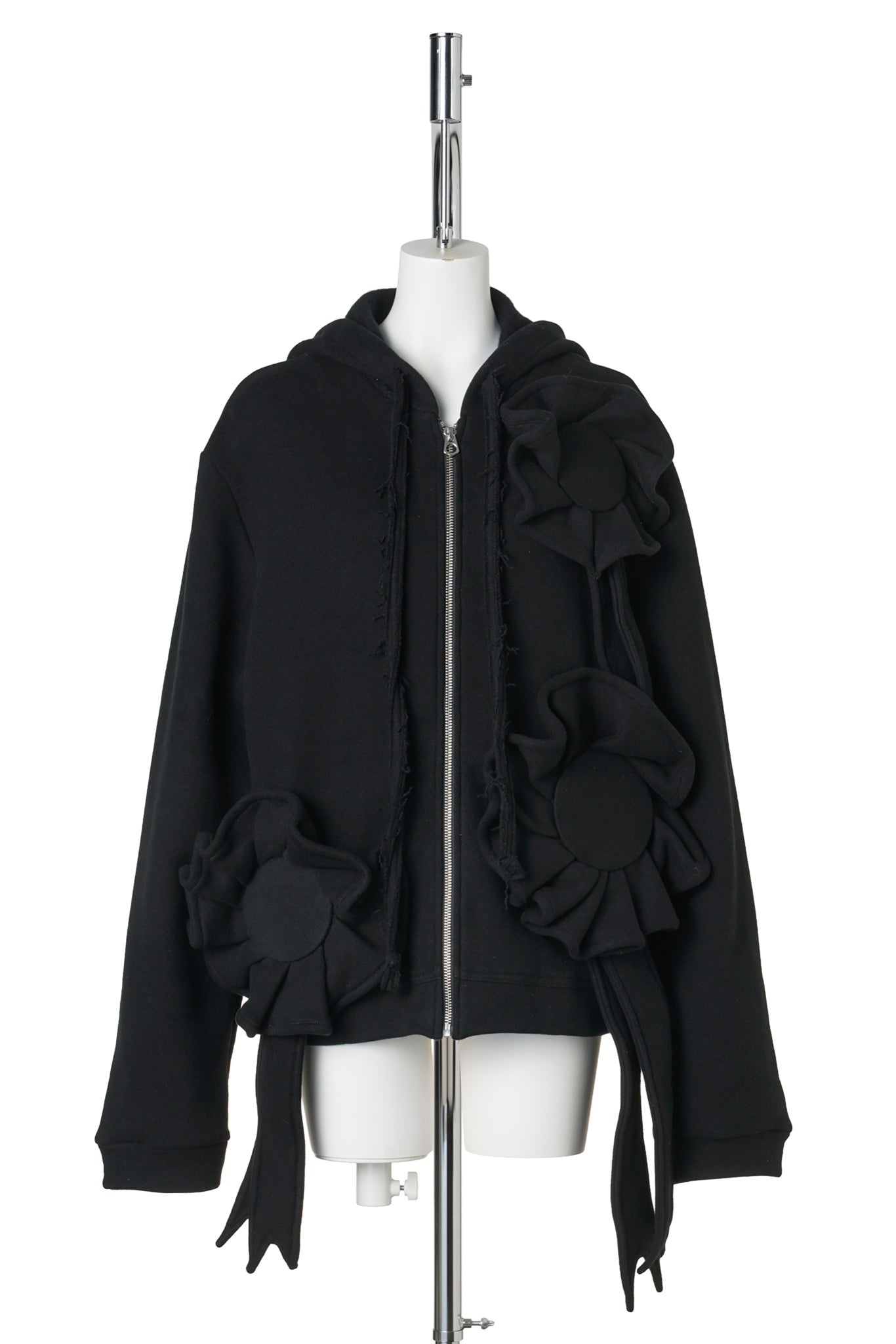 HAZELYN PRIZE BOW HOODIE / BLACK