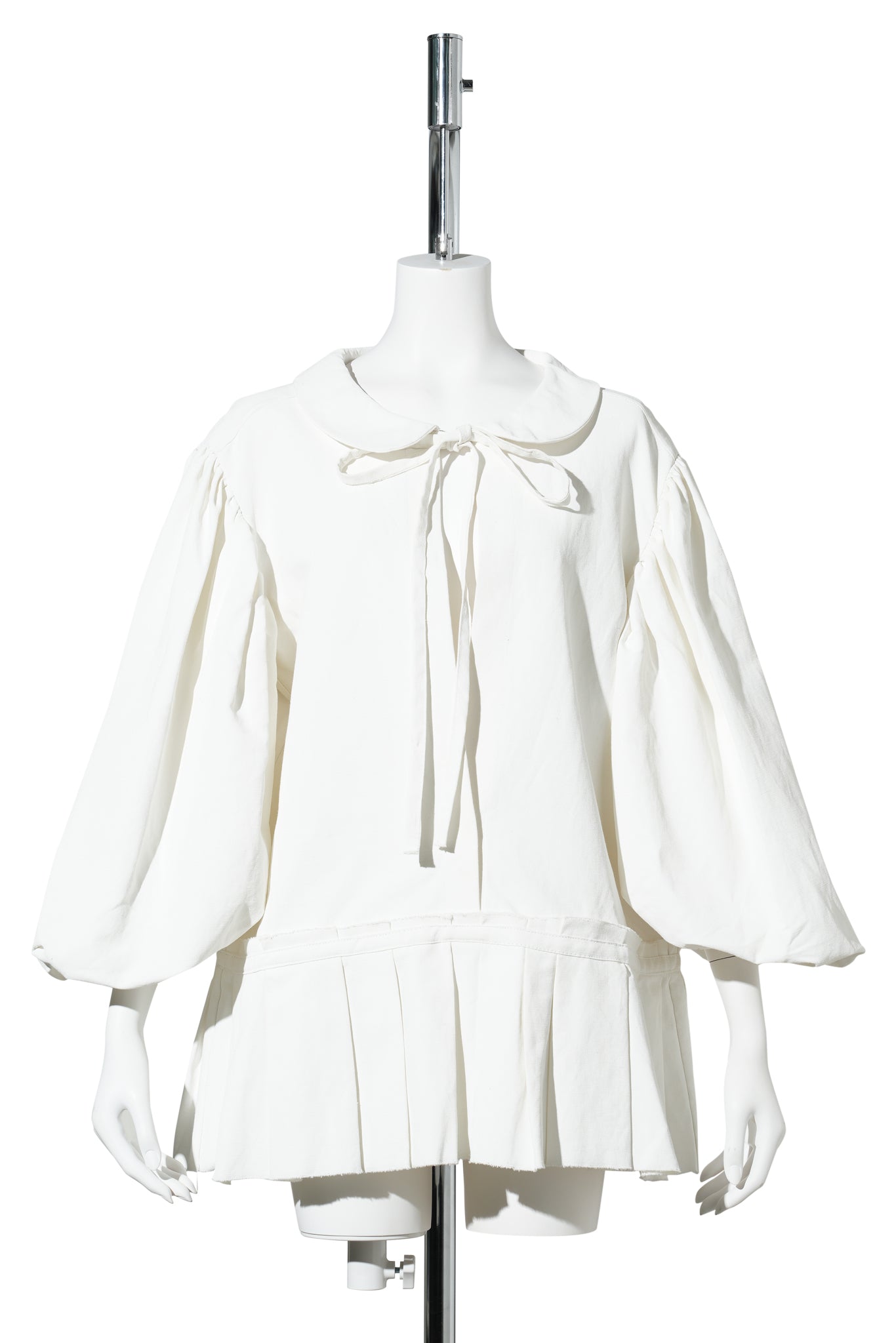 PAULETTE MINI DRESS / WHITE