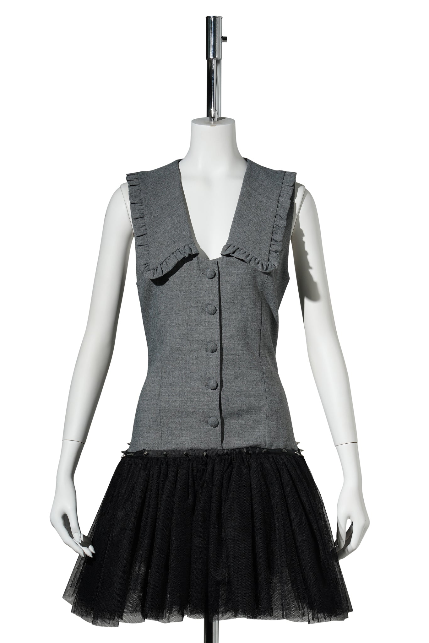 DAMIEN BALLERINA DRESS / GREY