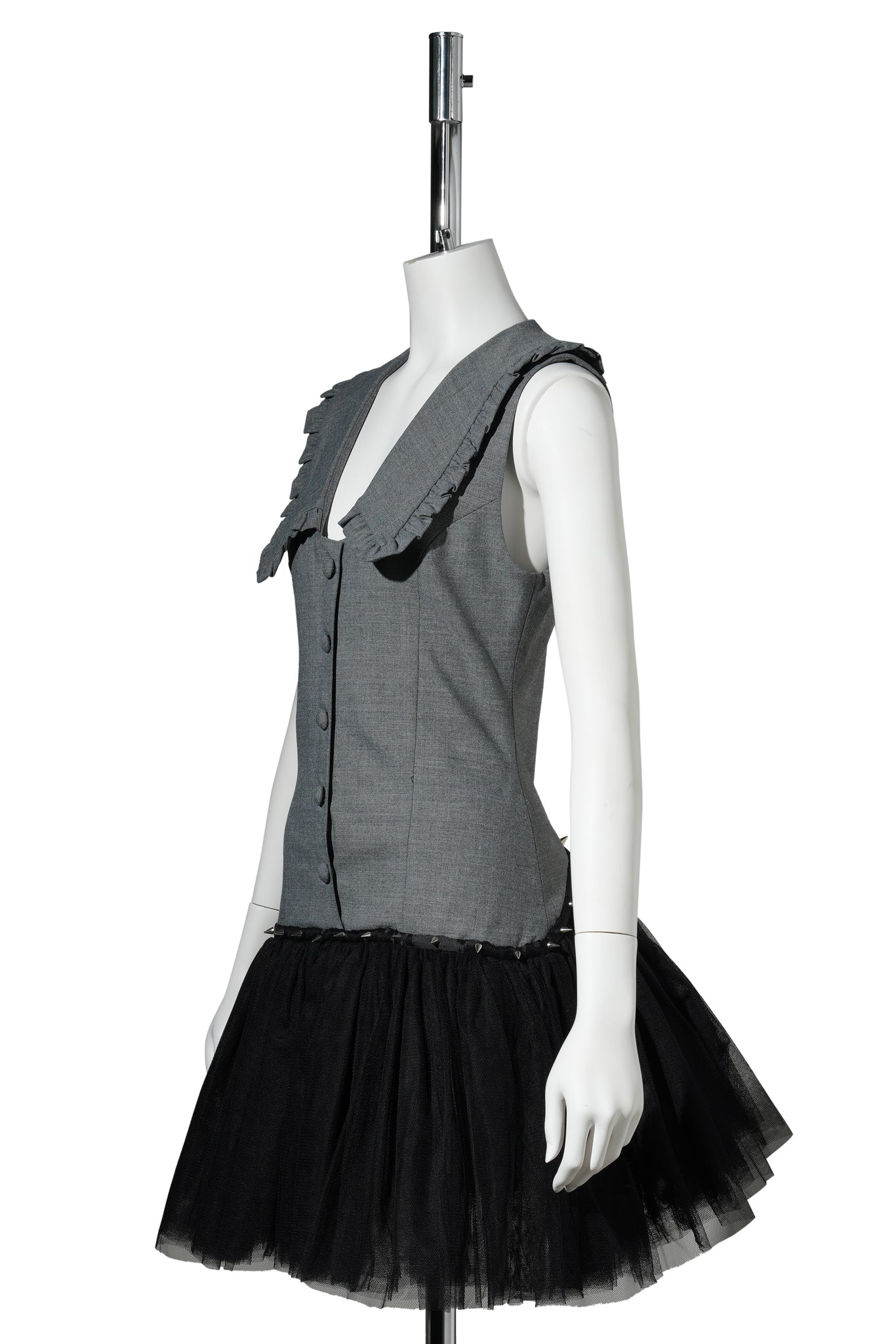 DAMIEN BALLERINA DRESS / GREY