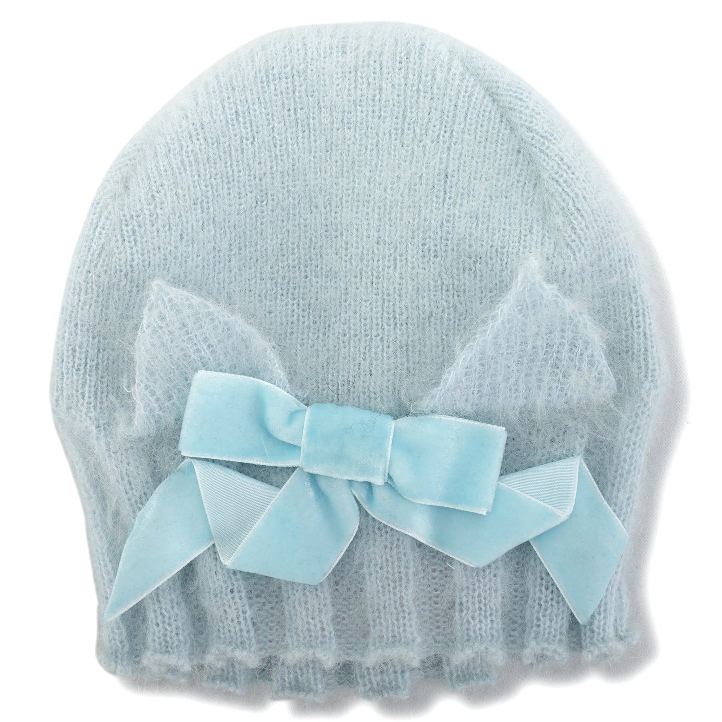 BELLE CAT BEANIE / LIGHT BLUE