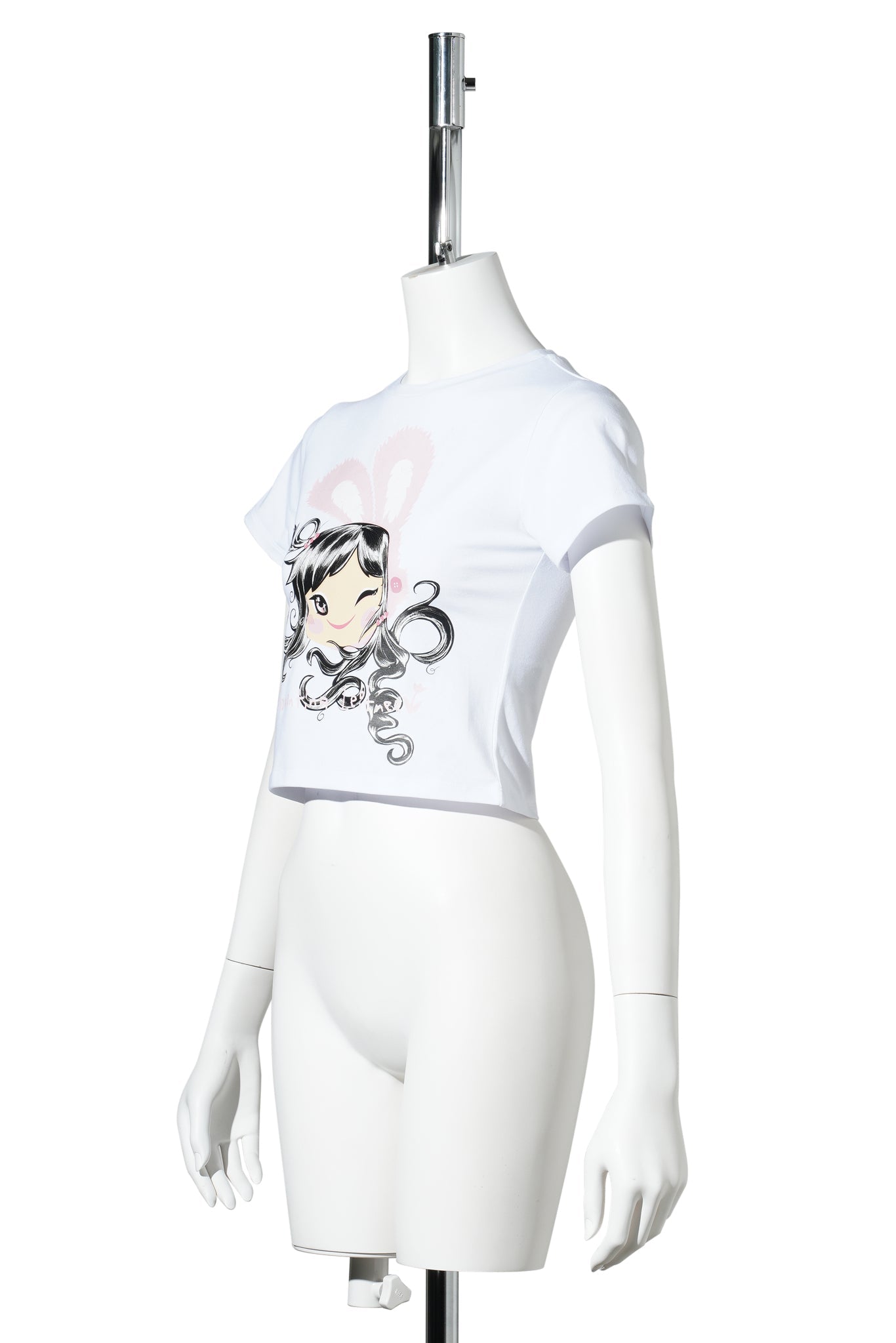 TRIXY BUNNY GIRL T-SHIRT / WHITE