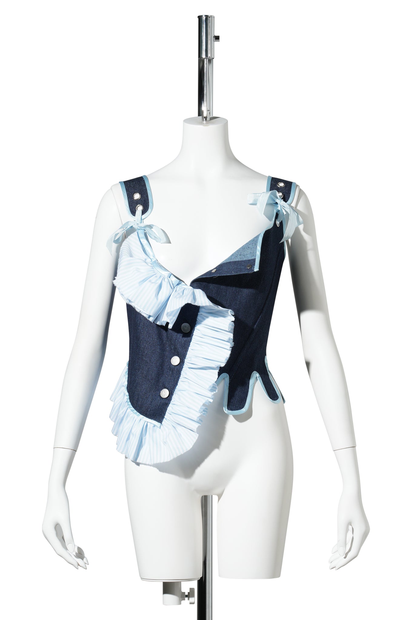 MAXIMA CORSET / BLUE DENIM
