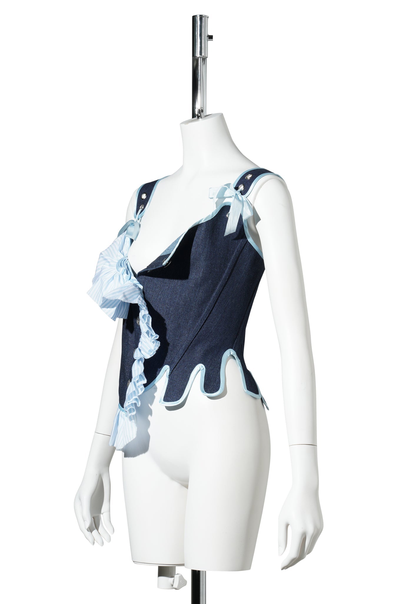MAXIMA CORSET / BLUE DENIM