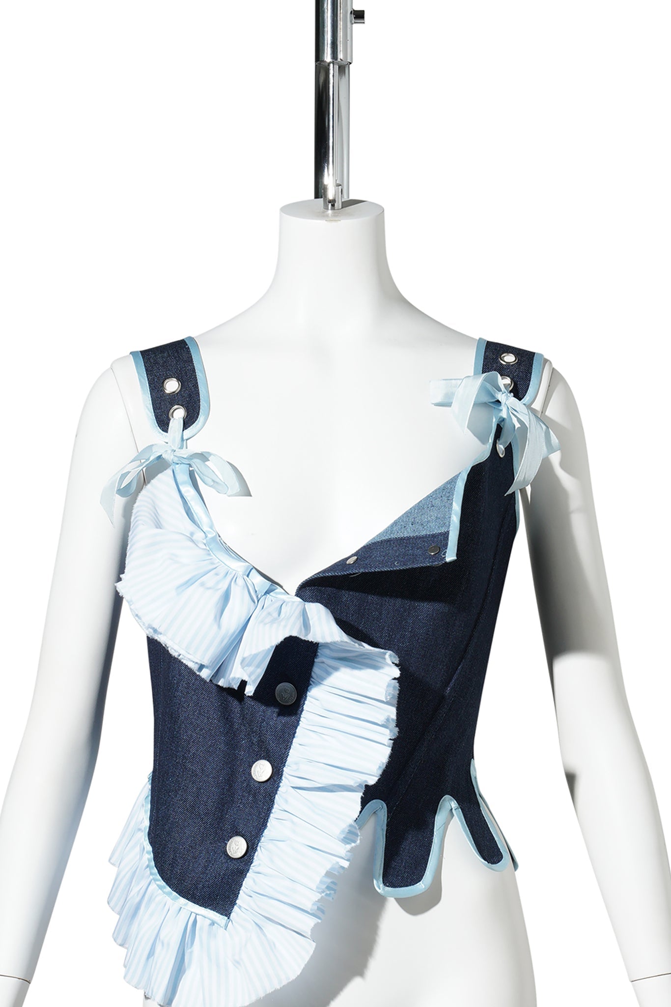 MAXIMA CORSET / BLUE DENIM
