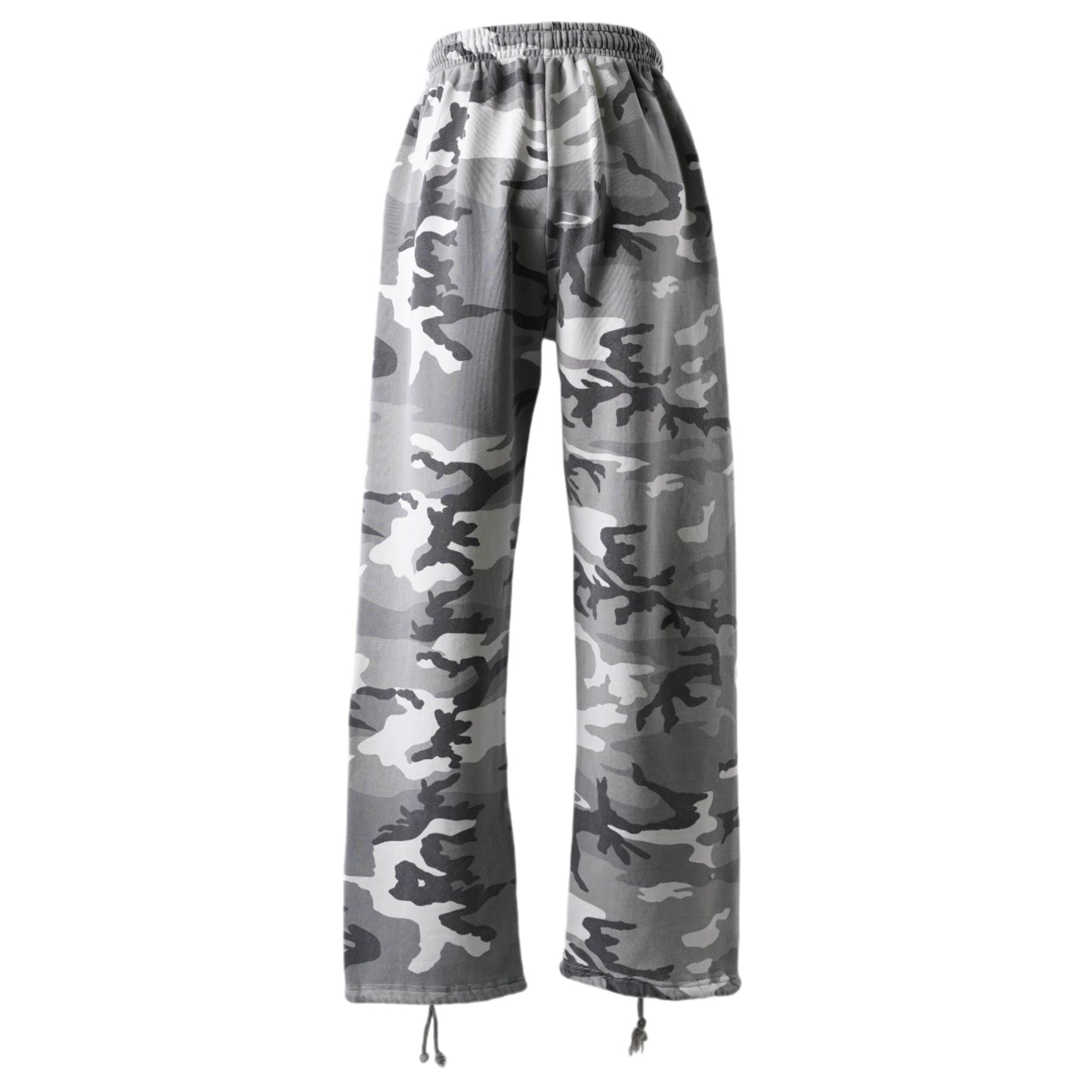 DISTRESSED CAMO SWEAT PANTS / UC(GREY CAMO)