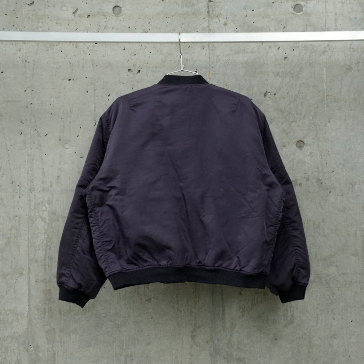 GARMENT DYE PADDED BOMBER JACKET / UC