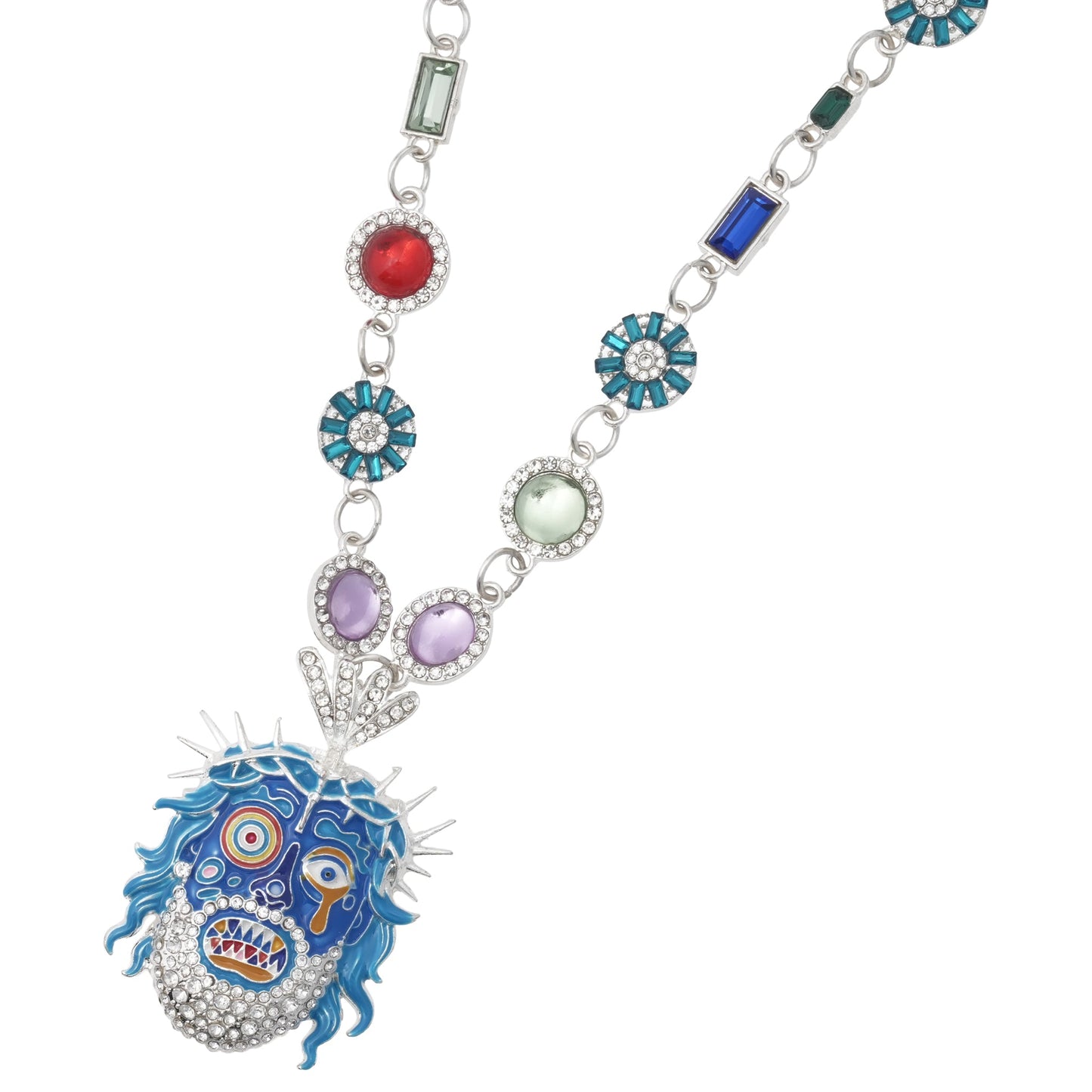 GUAVA BERRY CHAIN / SILVER/MULTI