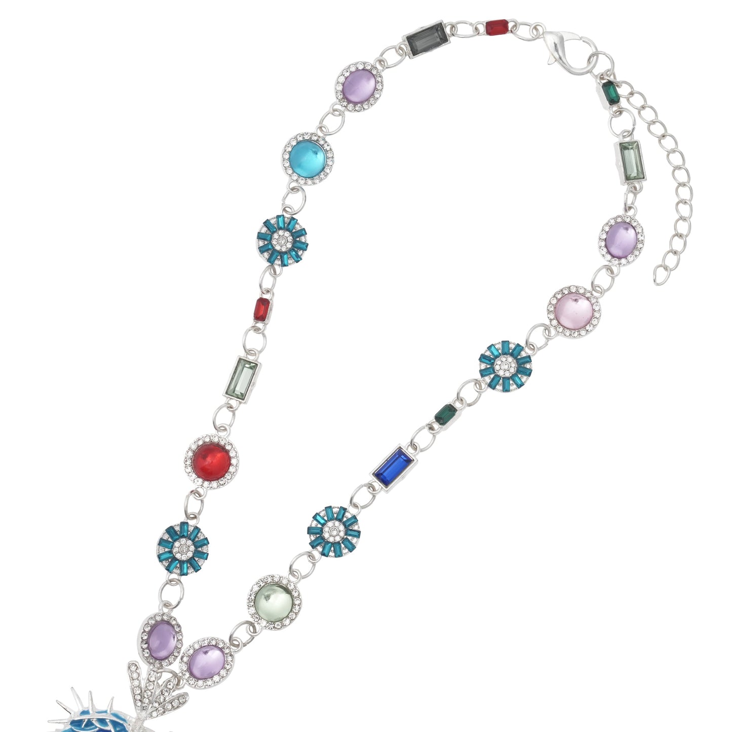 GUAVA BERRY CHAIN / SILVER/MULTI