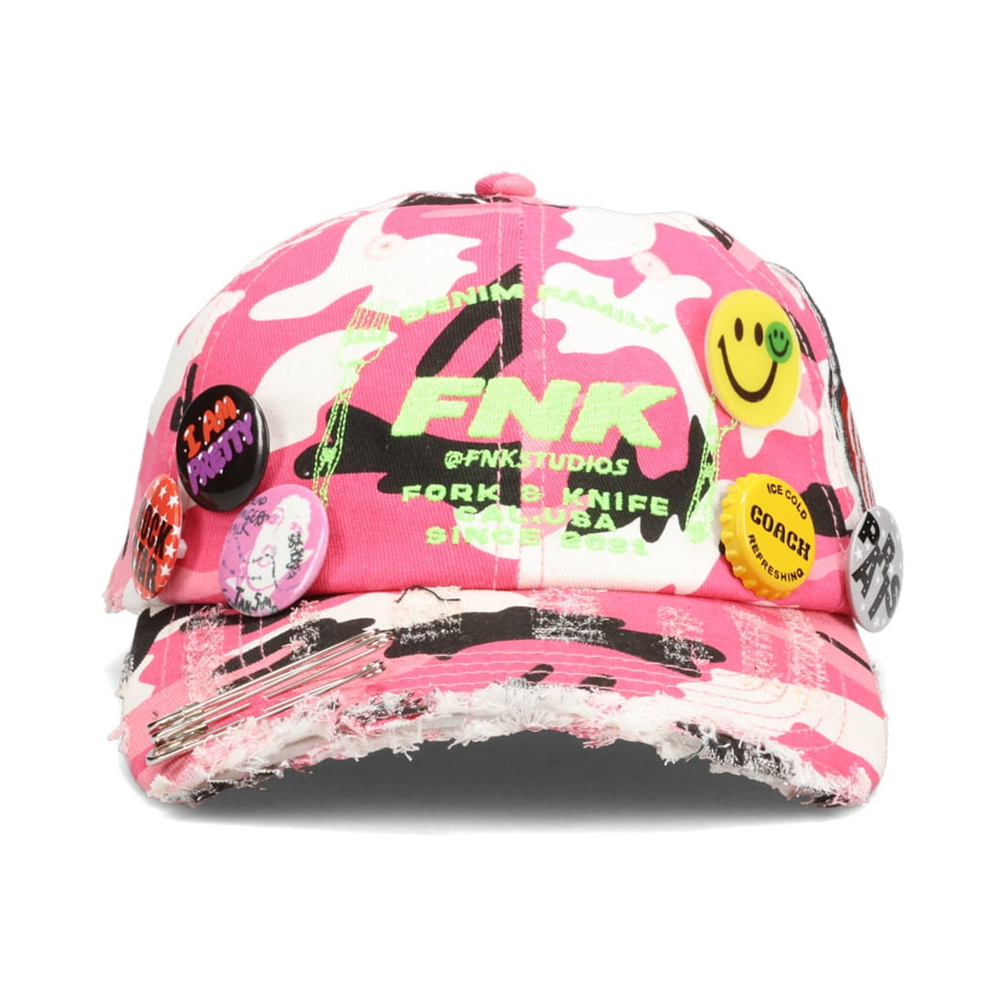 PASSPORT V3 HAT / PINK CAMO
