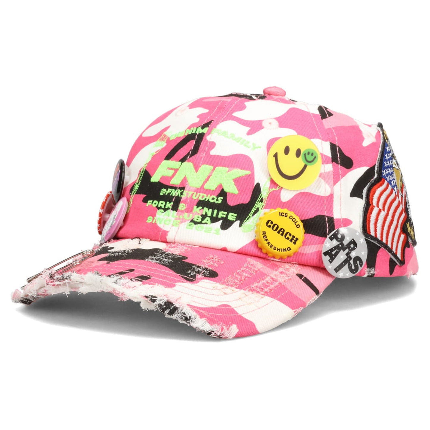 PASSPORT V3 HAT / PINK CAMO