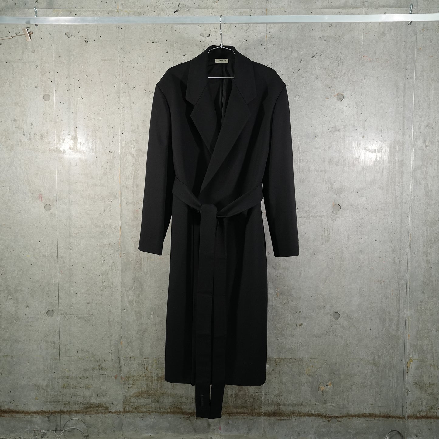 CLASSIC OVER COAT / 001:BLACK