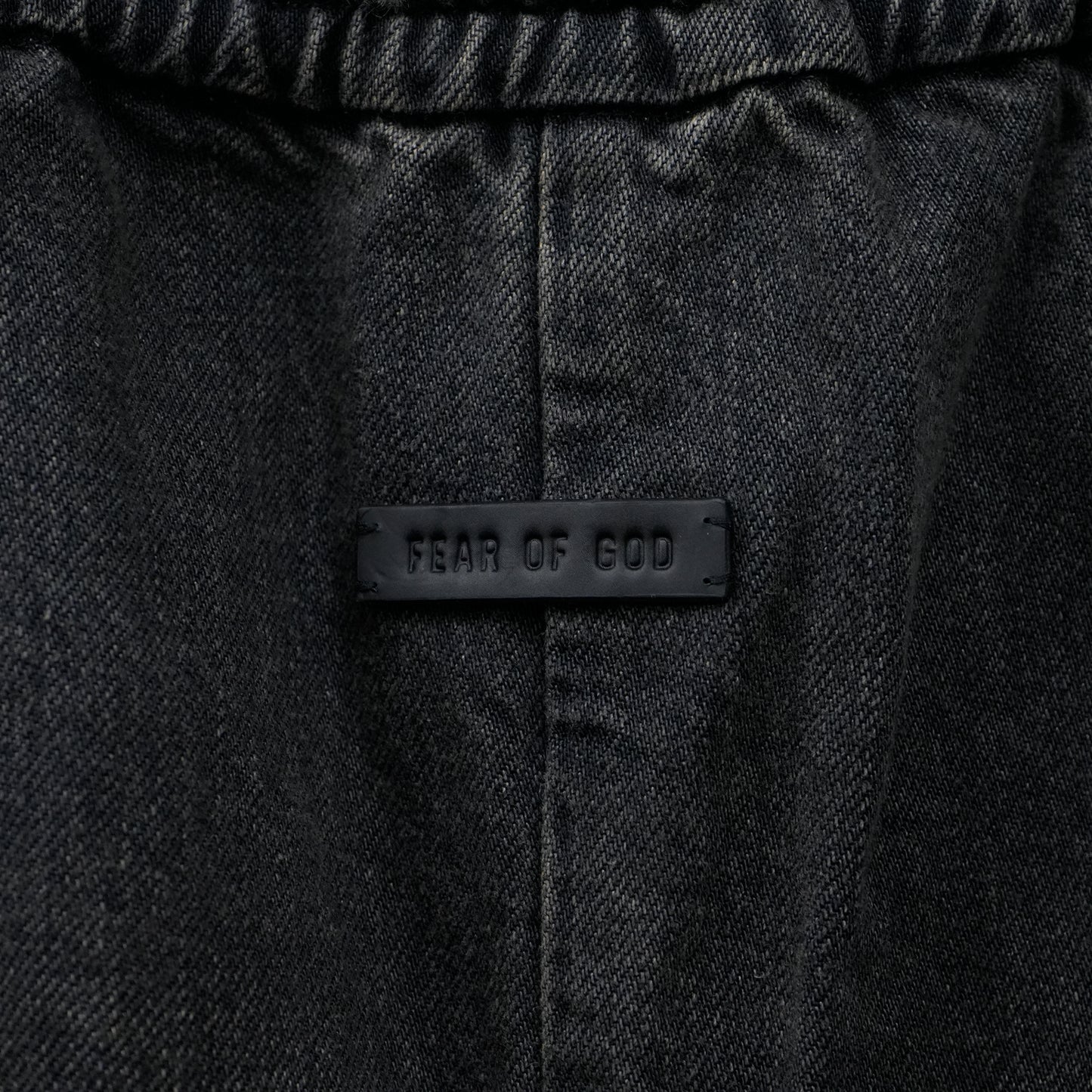 DENIM CARGO PANT / 010:VINTAGE BLACK