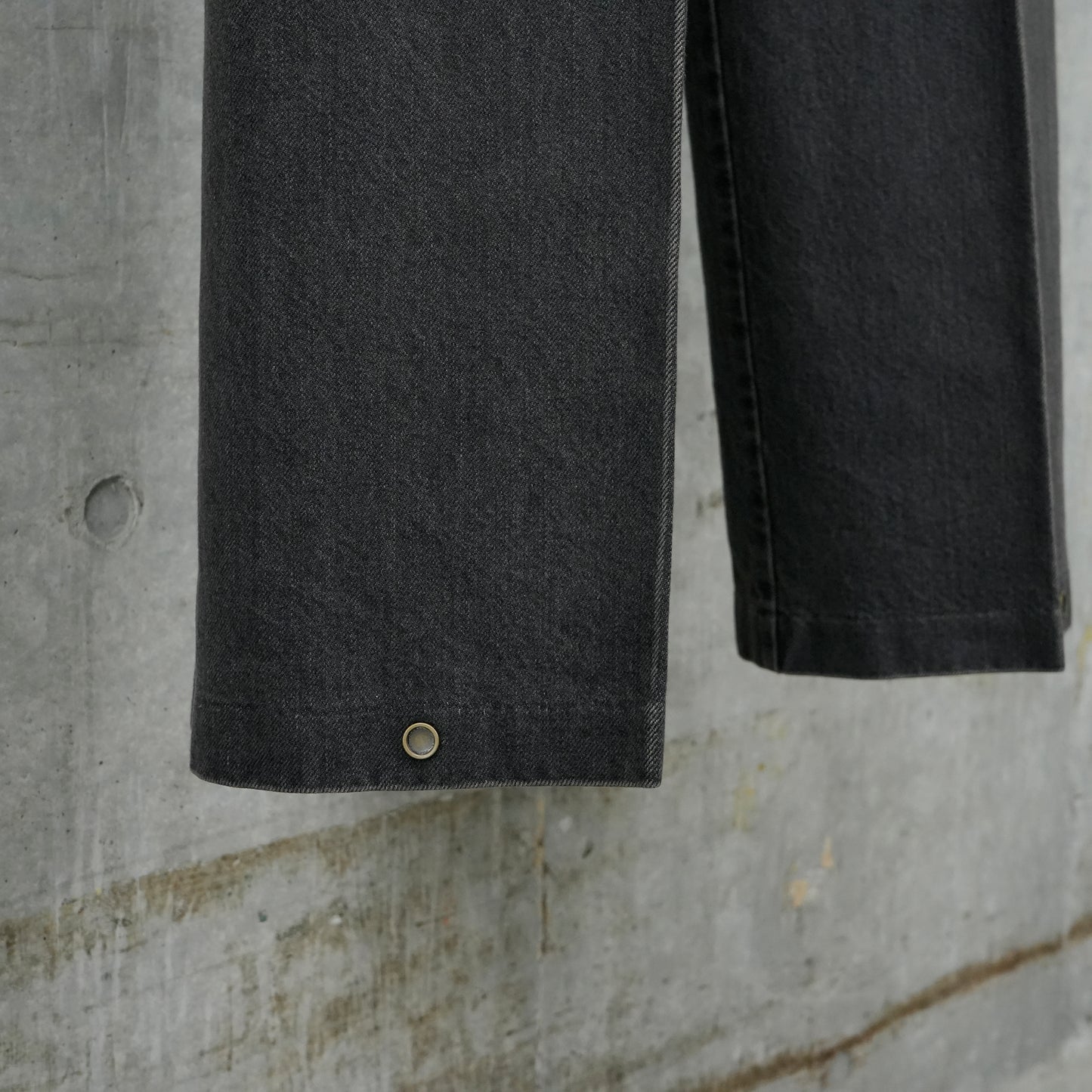 DENIM CARGO PANT / 010:VINTAGE BLACK