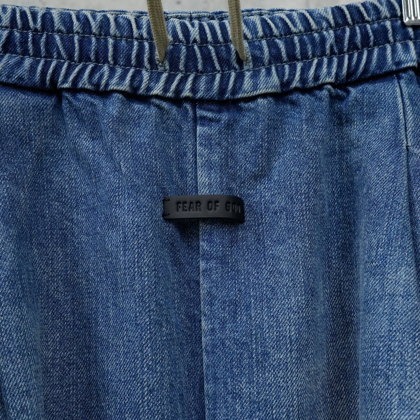 DENIM CARGO PANT / 436:MEDIUM INDIGO