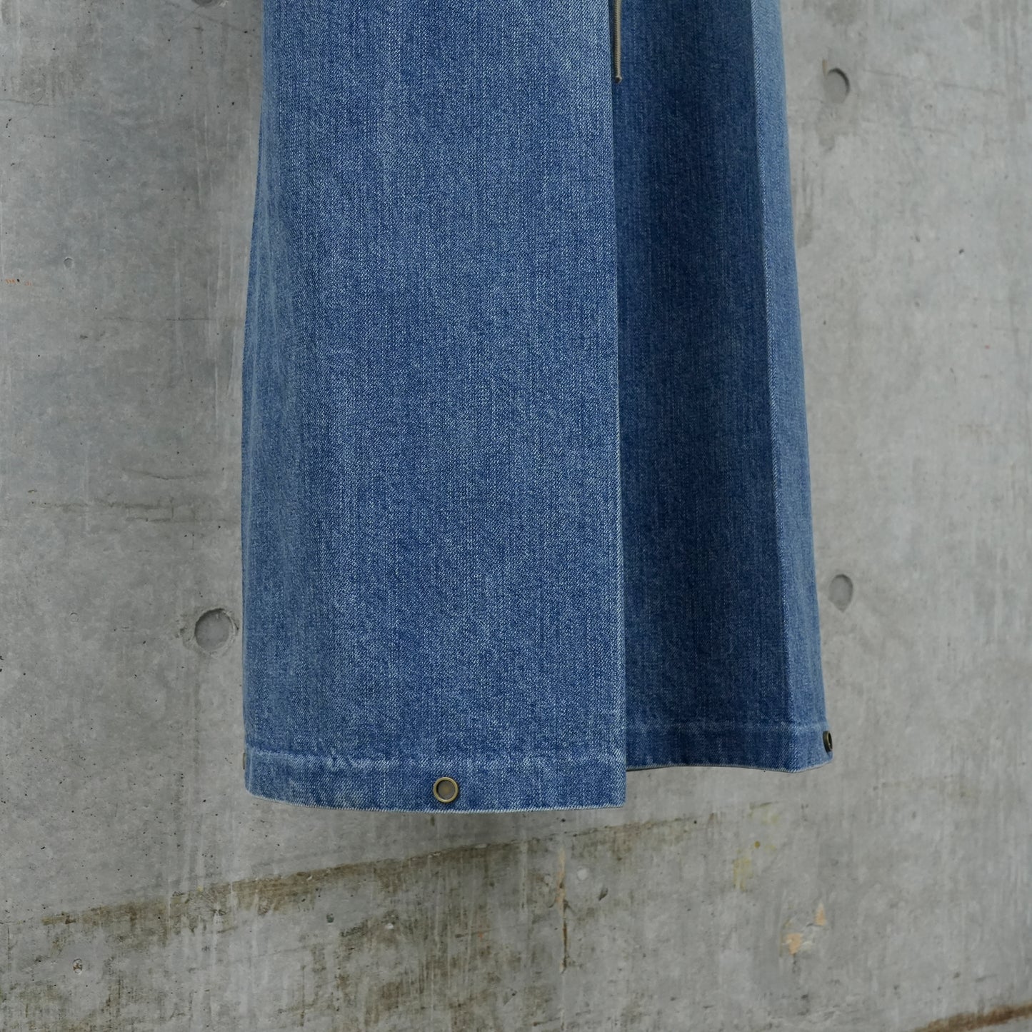 DENIM CARGO PANT / 436:MEDIUM INDIGO