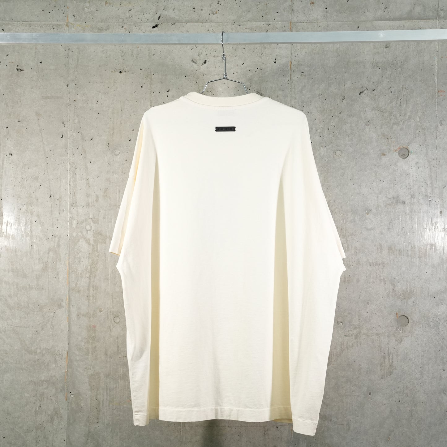 SHORT SLEEVE "TEE - 8 BLACK PRINT" / 107:CREAM