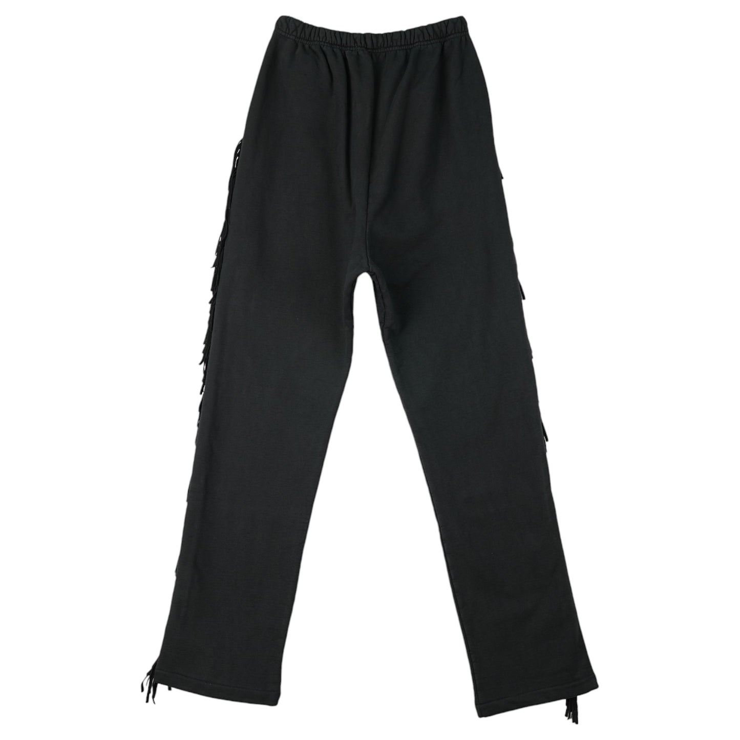 FRINGE SWEATPANT / BLACK