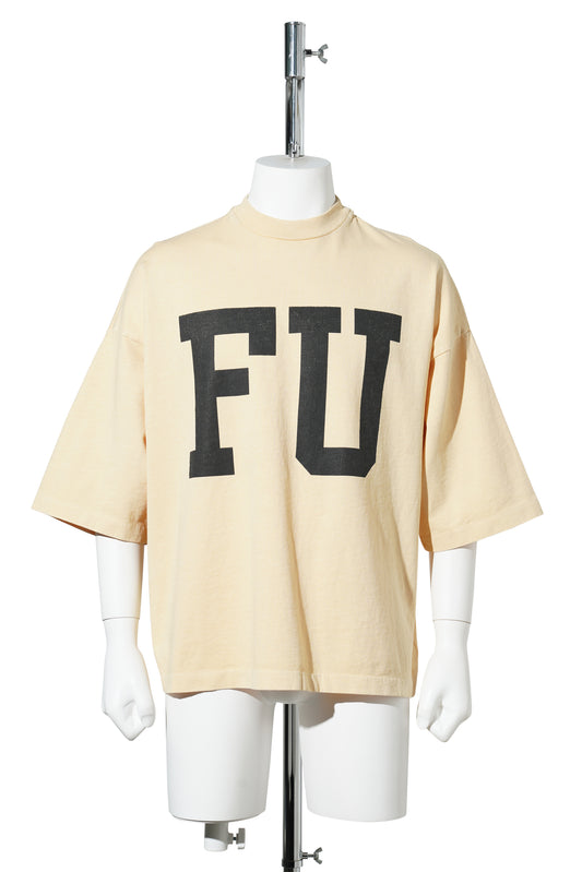 RELAXED "FU" TEE / 708:GOLD HAZE