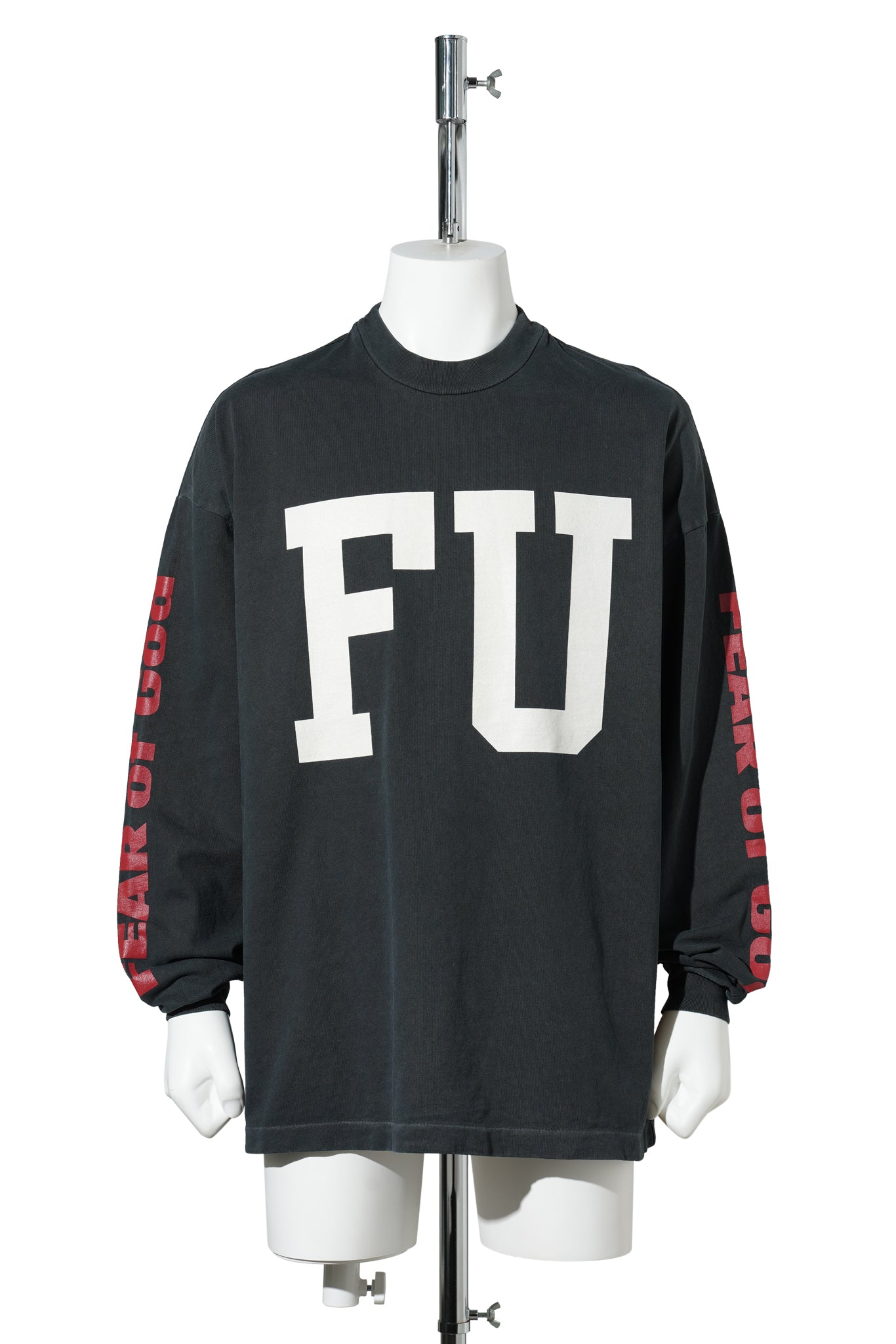 RELAXED "FREEDOM" LS TEE / 001:BLACK