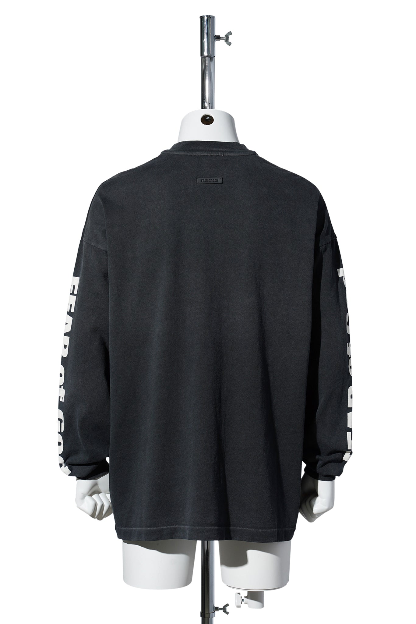 RELAXED "FEAR OF GOD" LS TEE / 001:BLACK