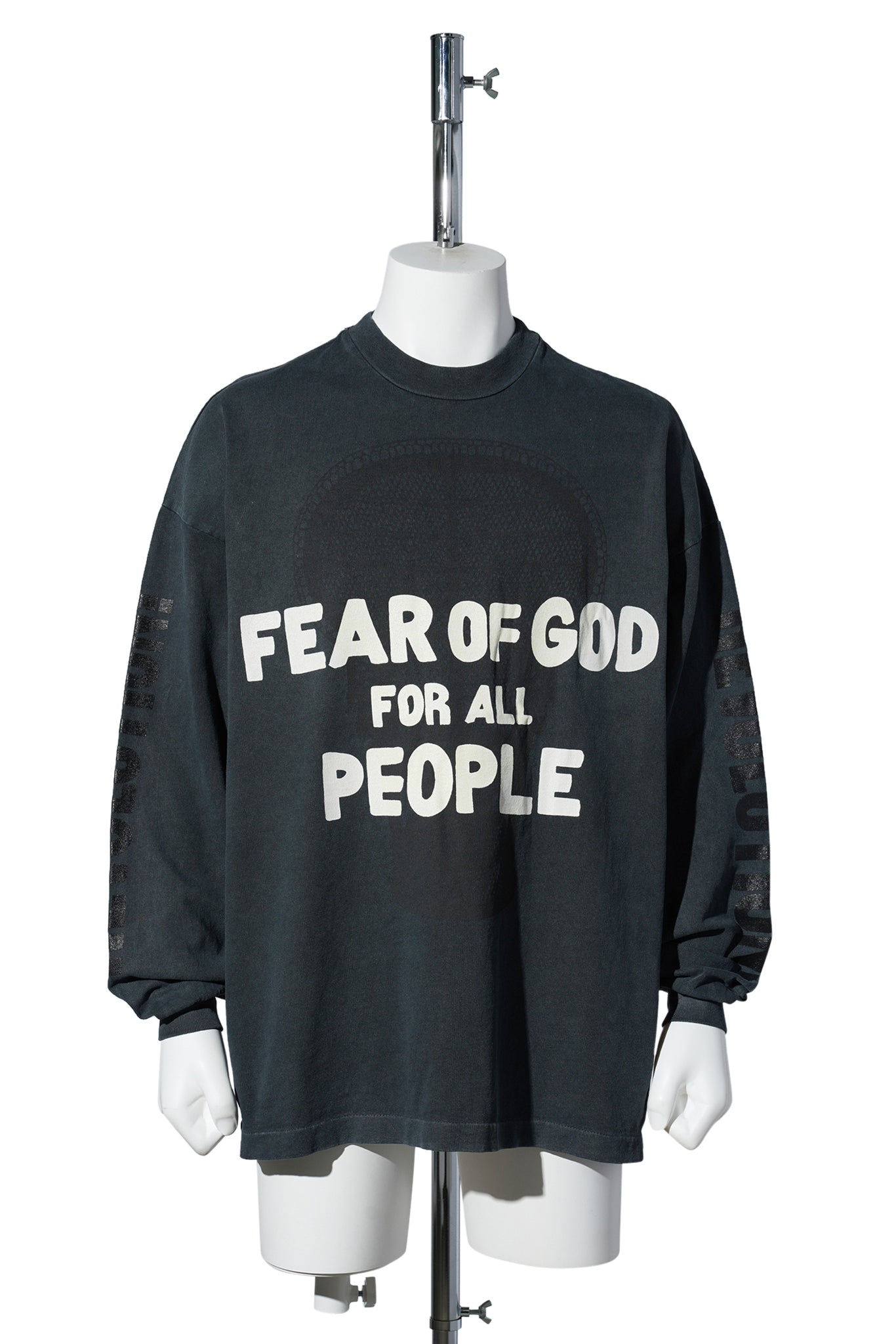 RELAXED "FUTURE" LS TEE / 001:BLACK