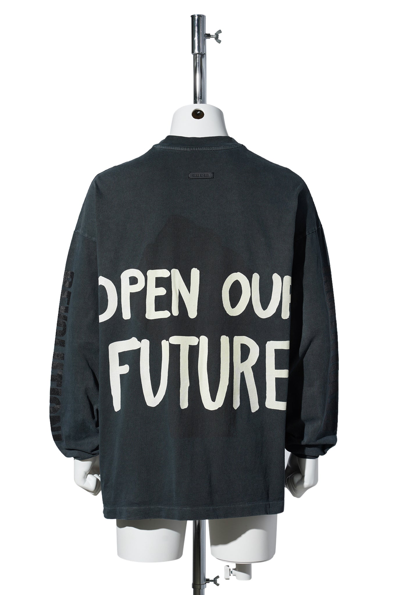 RELAXED "FUTURE" LS TEE / 001:BLACK