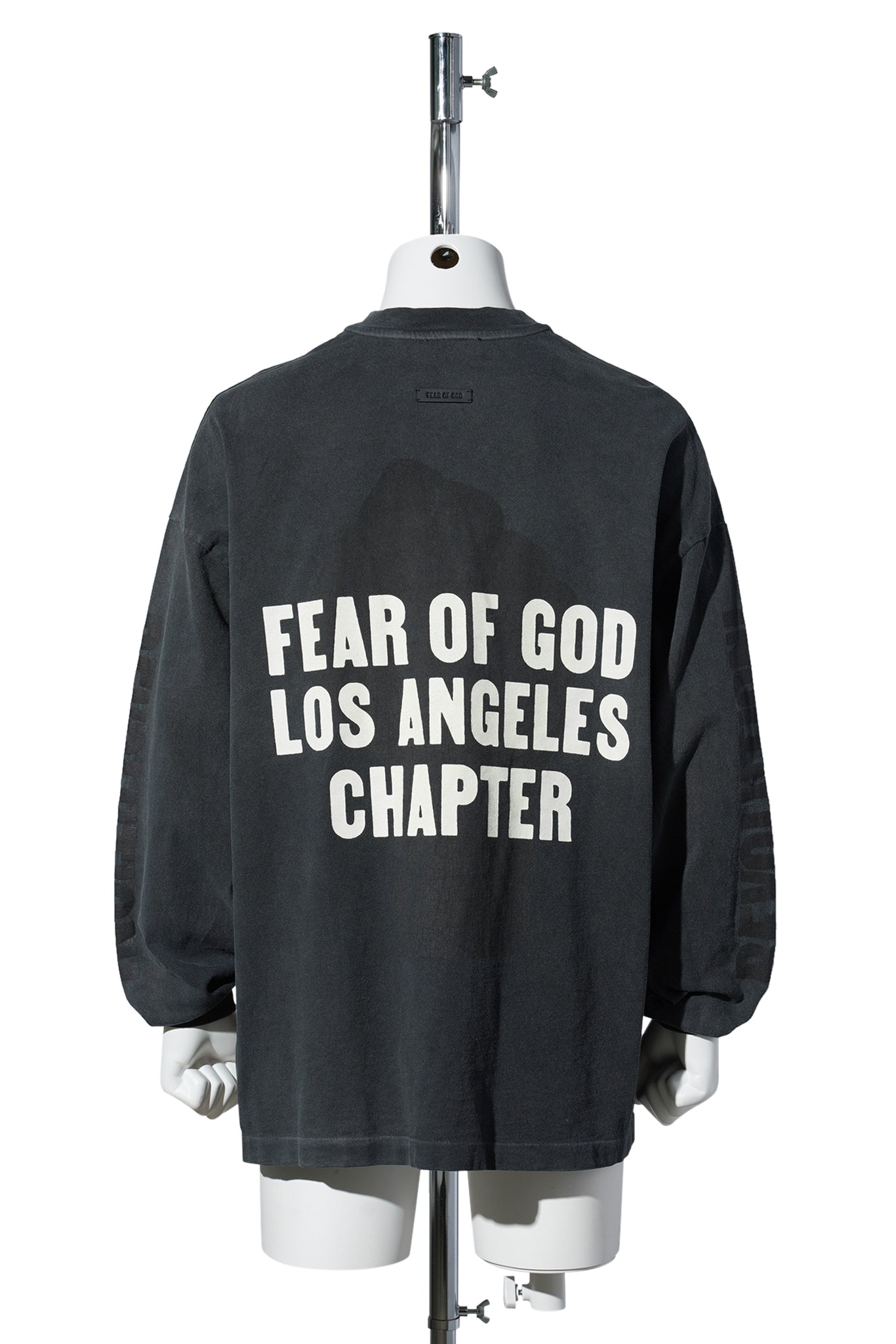 RELAXED "DISCIPLE" LS TEE / 001:BLACK