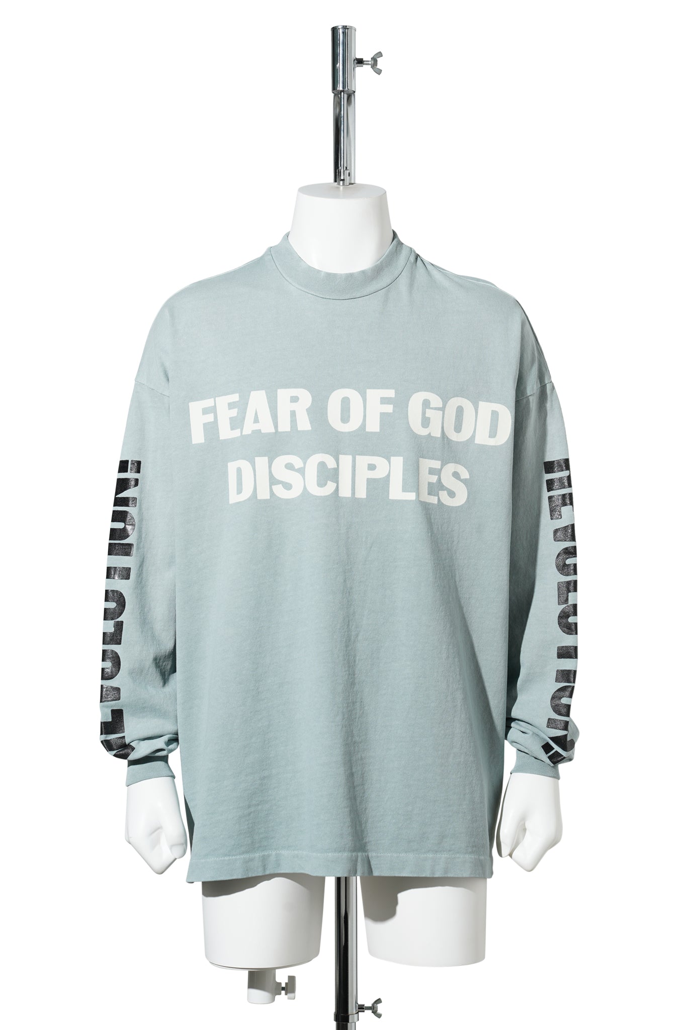 RELAXED "DISCIPLE" LS TEE / 974:FLINT