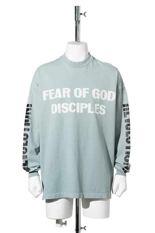 RELAXED "DISCIPLE" LS TEE / 974:FLINT