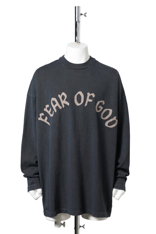 FEAR OF GOD, F OF G LS TEE / 001:BLACK