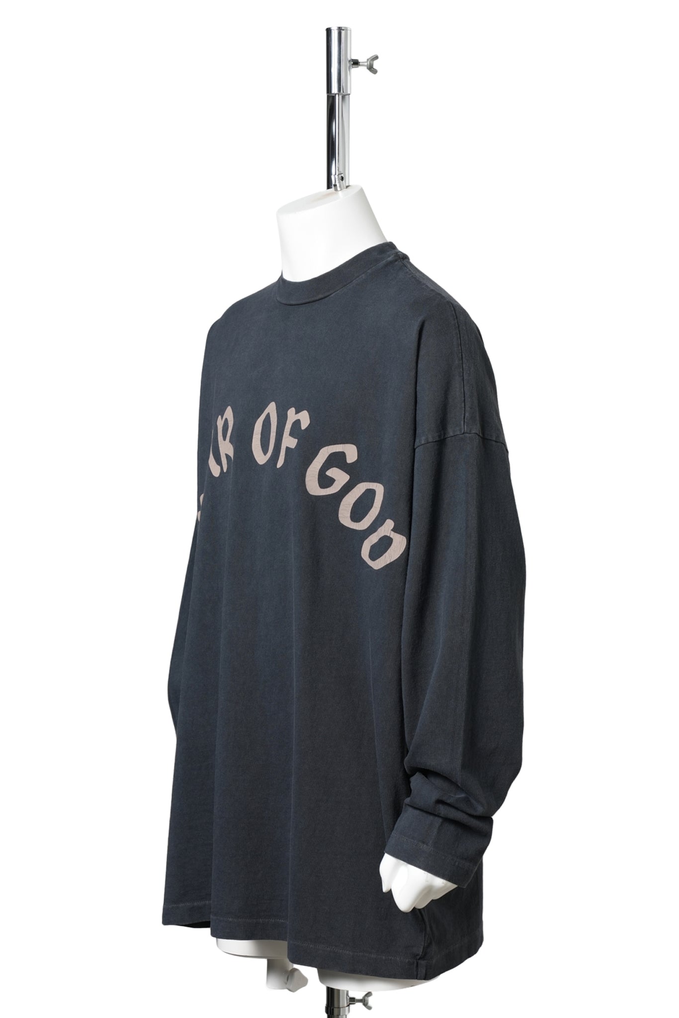 FEAR OF GOD, F OF G LS TEE / 001:BLACK