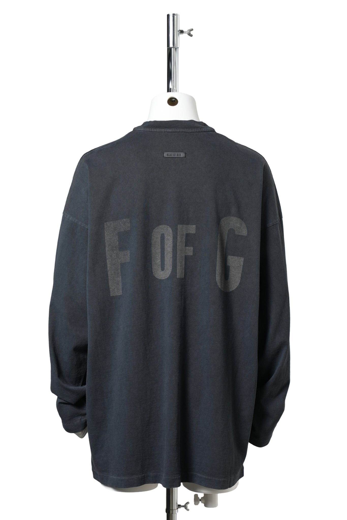 FEAR OF GOD, F OF G LS TEE / 001:BLACK