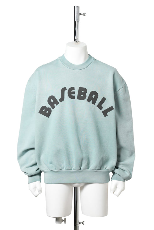 BASEBALLCLASSIC FIT HALF RAGLAN SWEATSHIRT / 446:SKY