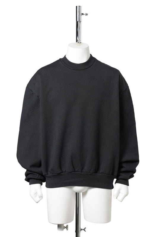 CLASSIC FIT HALF RAGLAN SWEATSHIRT / 001:BLACK