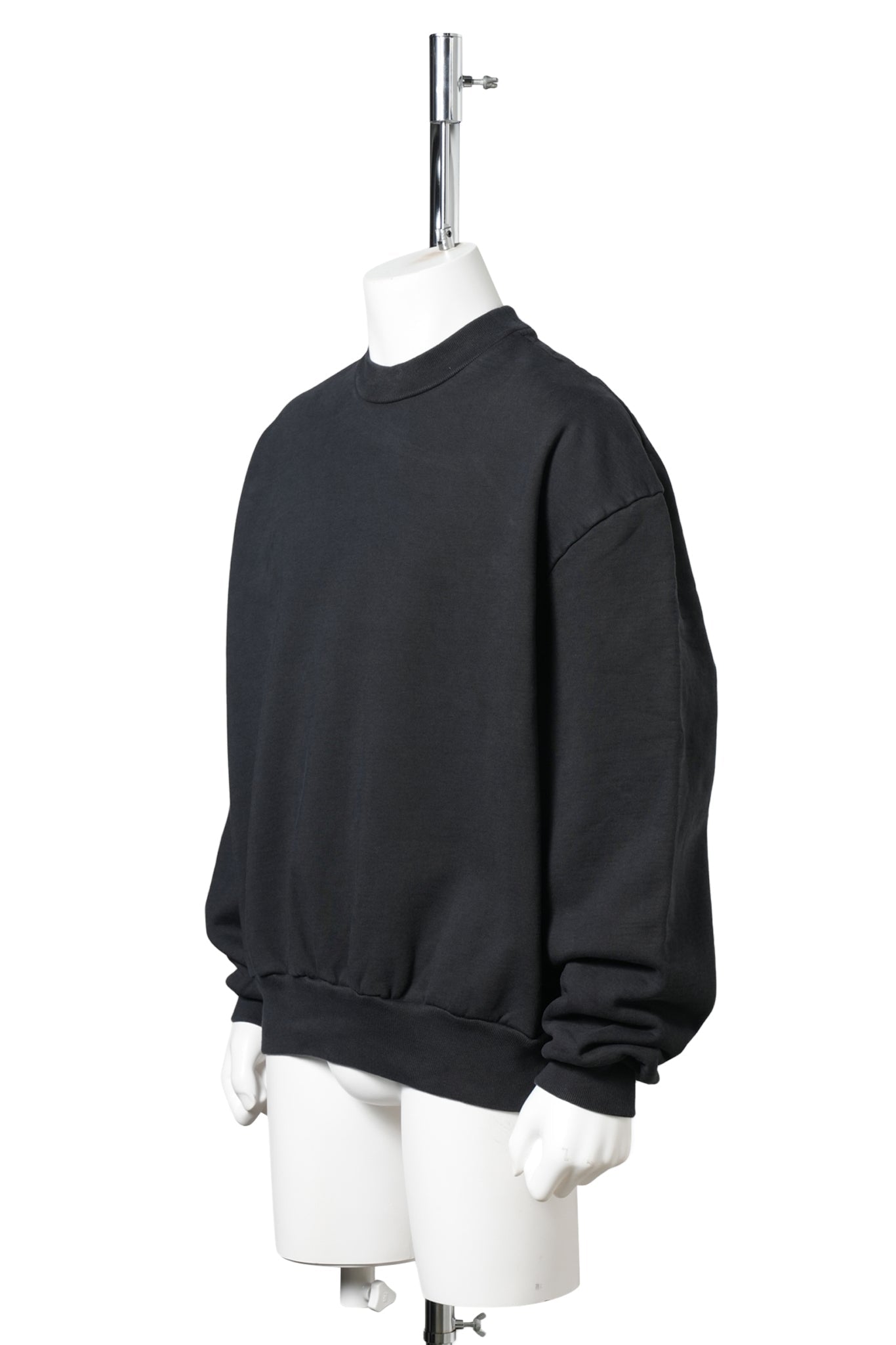 CLASSIC FIT HALF RAGLAN SWEATSHIRT / 001:BLACK