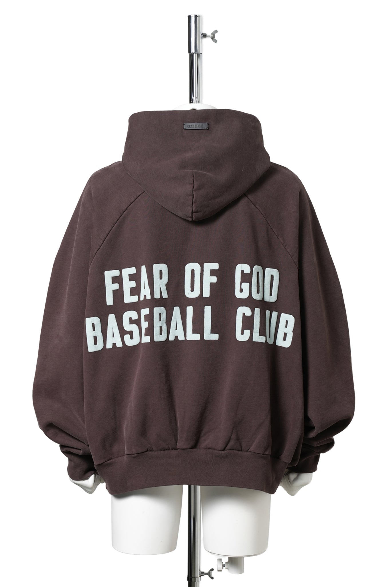 BASENBALL CLUBHALF ZIP HOODIE / 204:DARK BROWN