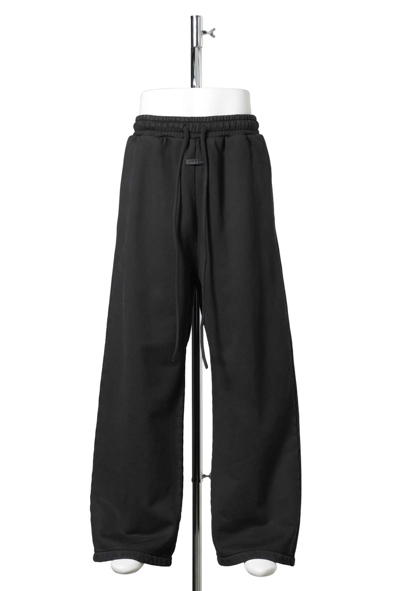 WIDE LEG SWEATPANTS / 001:BLACK